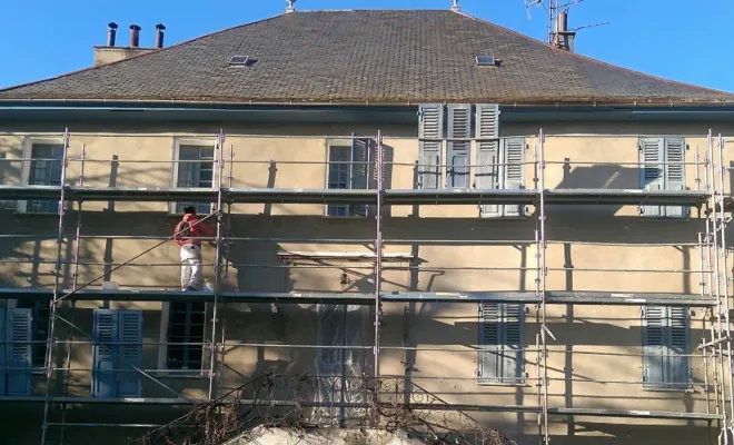 Ravalement de Façades à Gilly-Sur-Isère, Chambéry, ARTISAN RENOVATION PEINTURE 2000