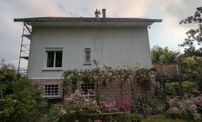 Rénovation complète en peinture d'une maison à Chambéry