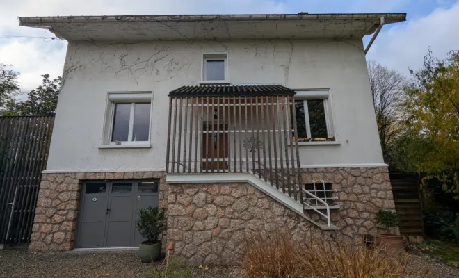 Rénovation complète en peinture d'une maison à Chambéry